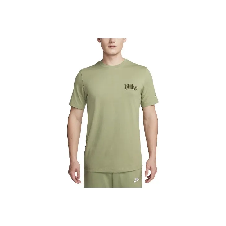 Nike Sportswear T-Shirt Men's Medium Olive Green-0
