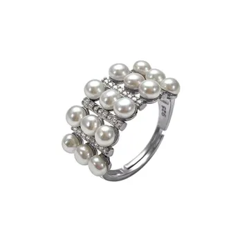 DARA Pearl Rings Women's