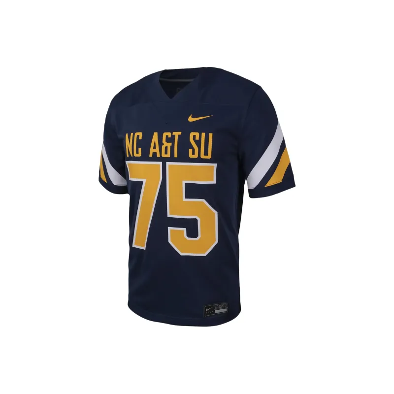 Nike North Carolina A&T 2023 Men's Nike College Football Jersey-0