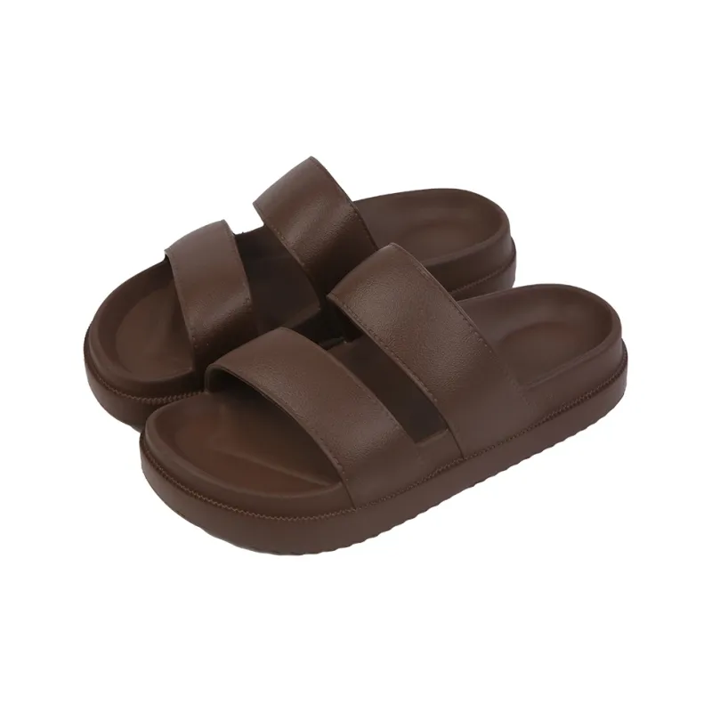 Thin Strips Slippers Unisex, Ecru-12