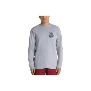 Vans Market Long Sleeve T-Shirt T-Shirt Men's Gray
