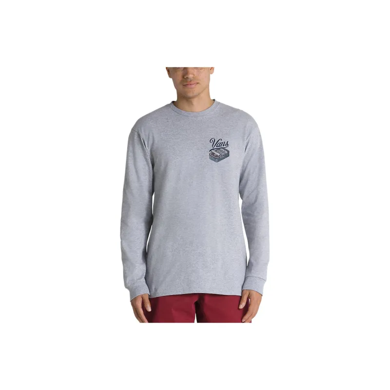 Vans Market Long Sleeve T-Shirt T-Shirt Men's Gray-0