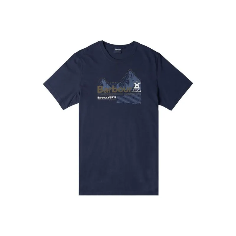 BARBOUR T Shirts Men Blue-0
