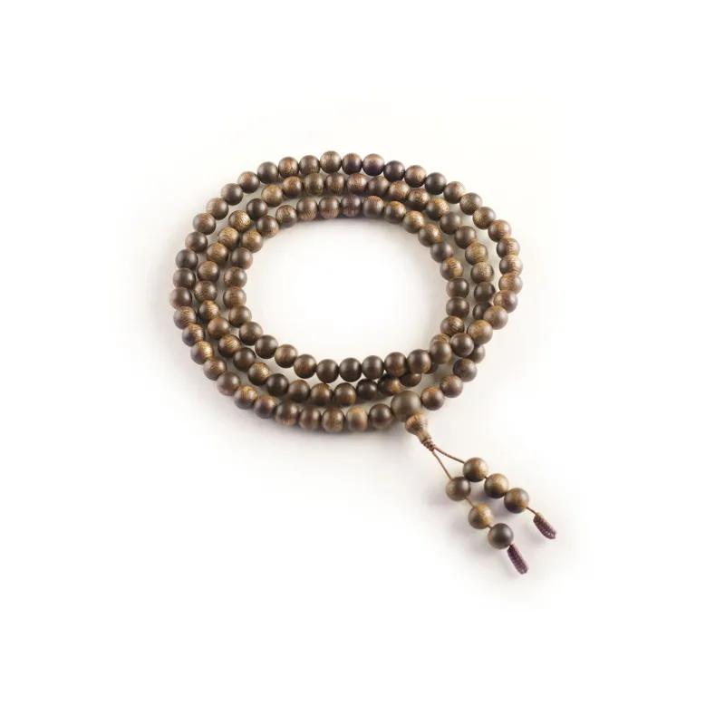 Three Treasures Agarwood Bracelets Unisex-0
