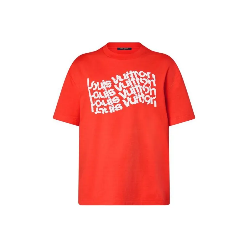 LOUIS VUITTON FW23 T Shirt Men's Orange-0
