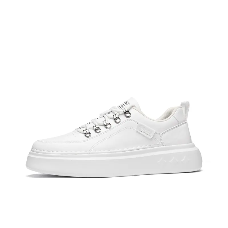 ENRICO COVERI Slip Resistant Cushioning Wear Resistant Lightweight Breathable Low Top Skateboard Shoes Men's-0