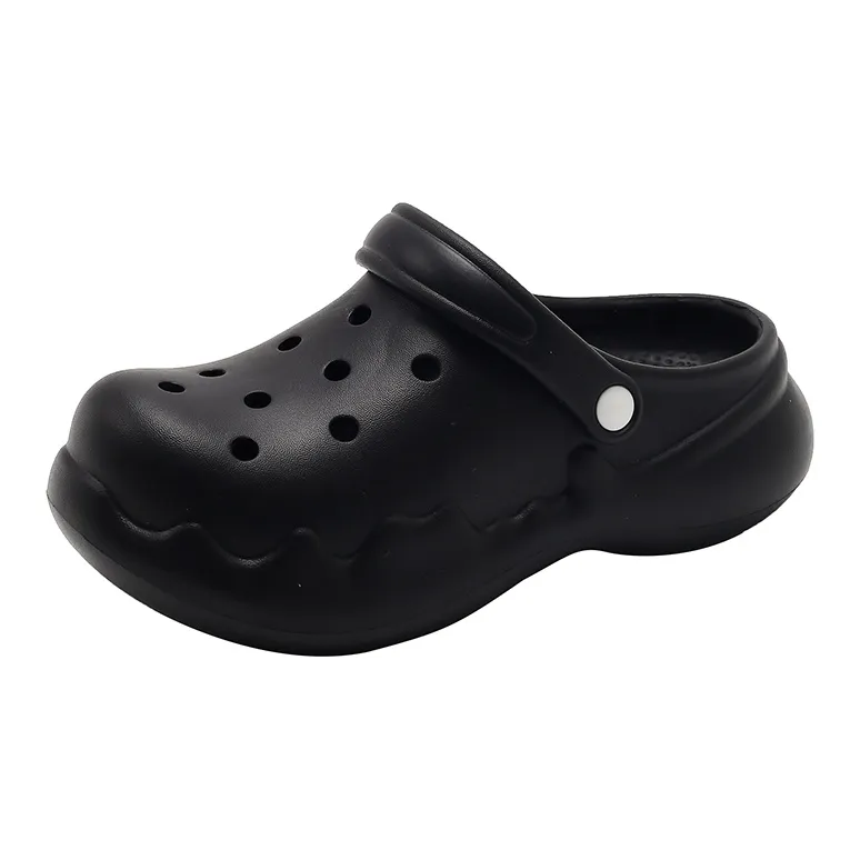 Beerus Clogs, Summer Fashion Minimalist Style Home Slippers Black/White/Khaki-10