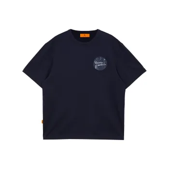 JACK&JONES T Shirts Unisex E40 Indigo Washed