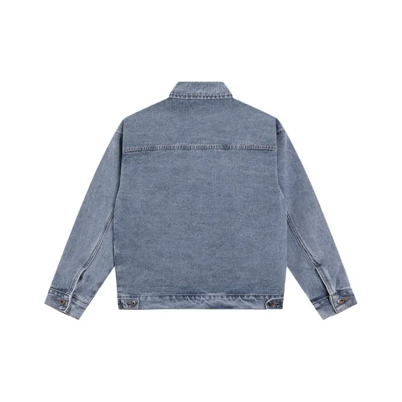 JASONWOOD Cowboy On The Run Denim Jacket Unisex Ice Blue-1
