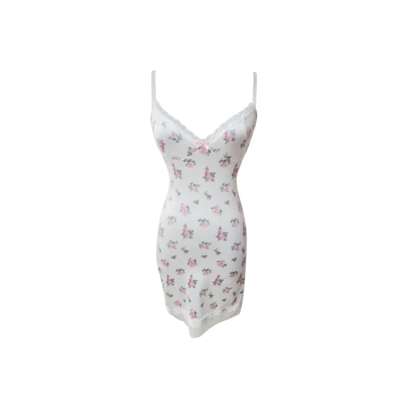 ROBINHOOD Slip Dresses Women's White-1