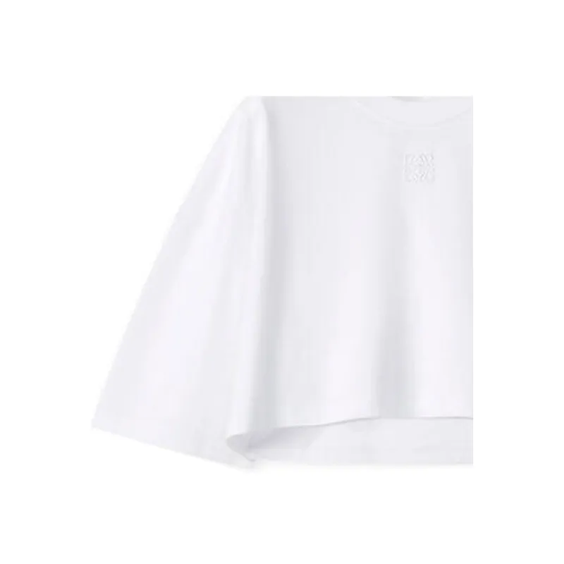 LOEWE Crop Tops Women's White-4