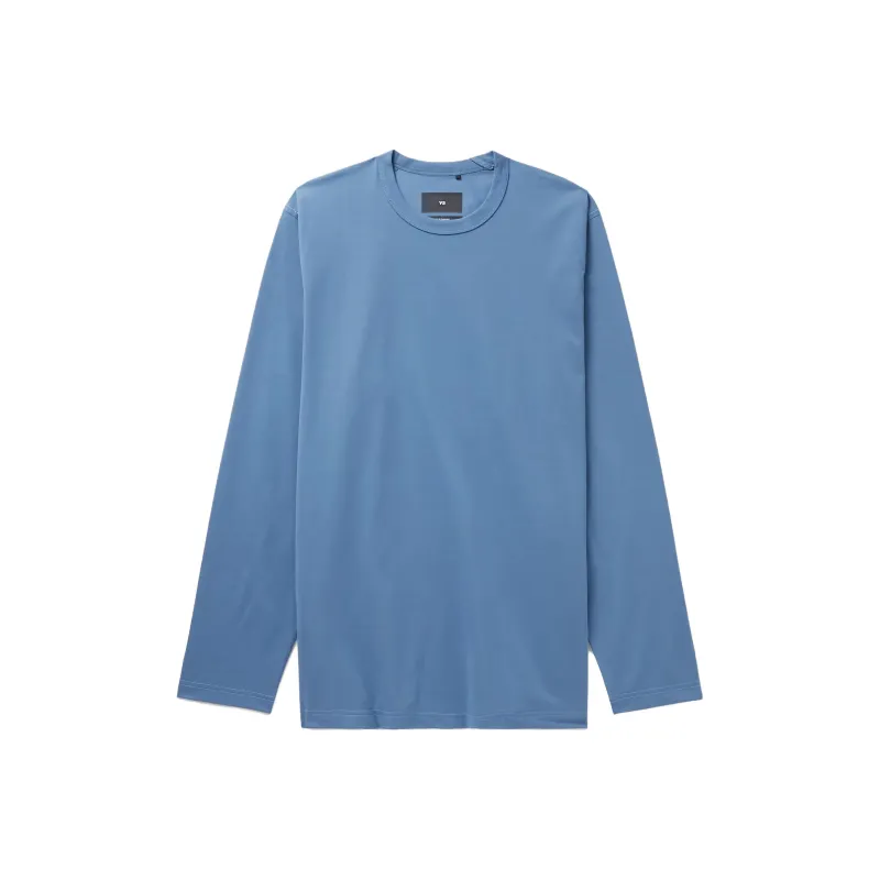 Y 3 T Shirts Men Blue-0