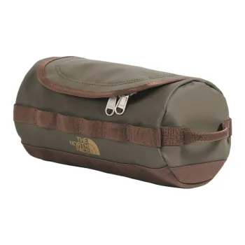 THE NORTH FACE BASE CAMP Recycled Polyester Toiletry Bags Storage Bags Unisex Taupe & Smoky Brown & Brown