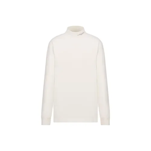 DIOR T-Shirts Unisex Ecru
