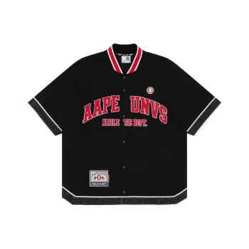 Aape Logo Stripe tipping Shirt