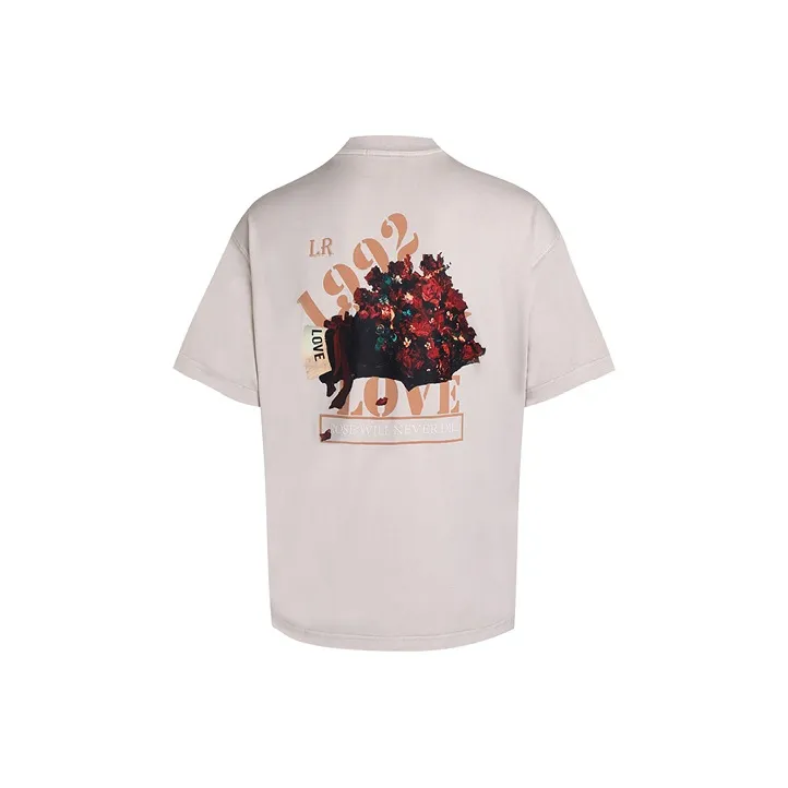 LIUREGALI T-Shirts Unisex Khaki-0
