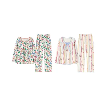 Herbal Primer Pajama Set Women's Combo Set