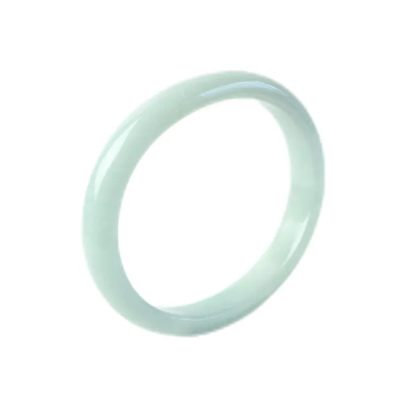 South Asia Bean Type Jadeite Bangles Unisex-0