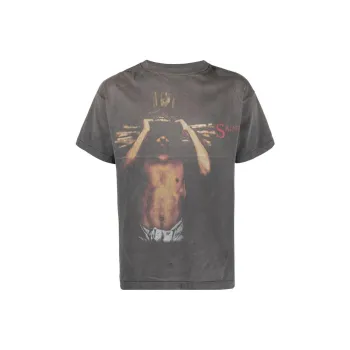 SAINT Mxxxxxx T Shirts Men Gray