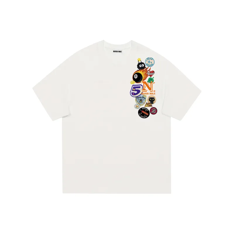 NEVER RULE T Shirts Unisex-4