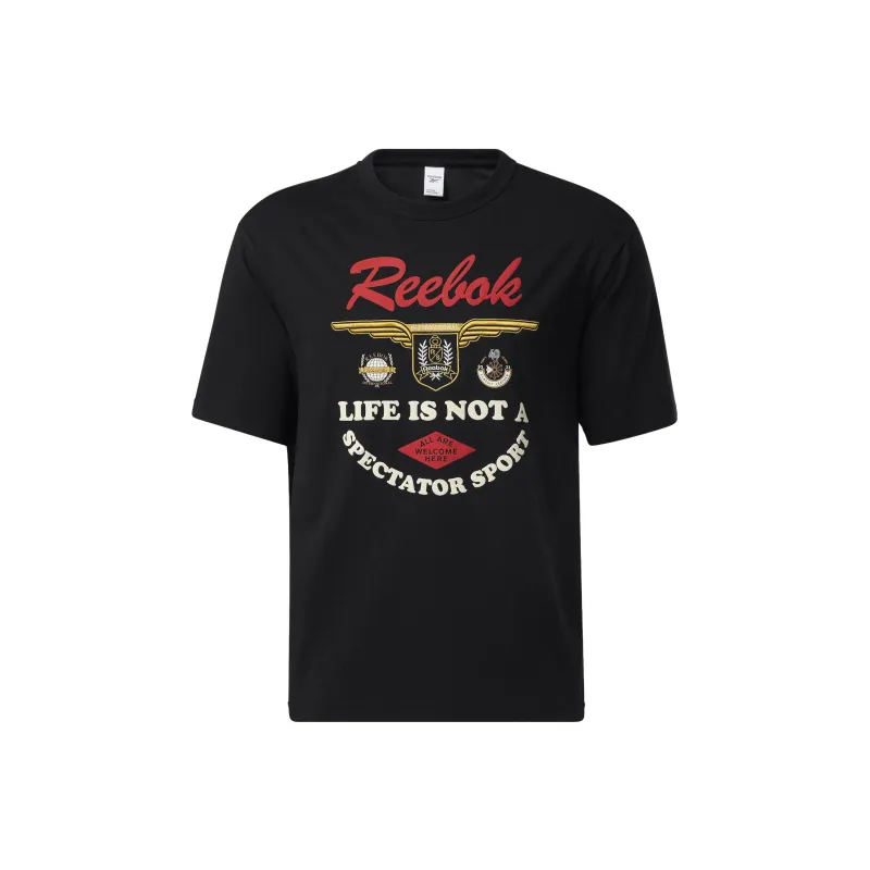 Reebok Classics Reserve T-Shirt Unisex Black-0