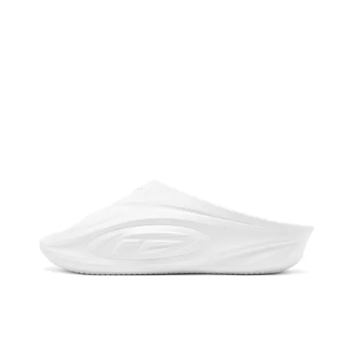 QIAODAN FE Slippers EVA Slip Resistant Odor Resistant Abrasion Resistant Slide Slippers Men's White