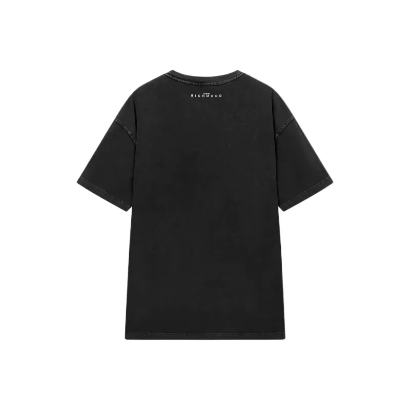 JOHN RICHMOND SS25 T Shirt Men's Black Gray-1
