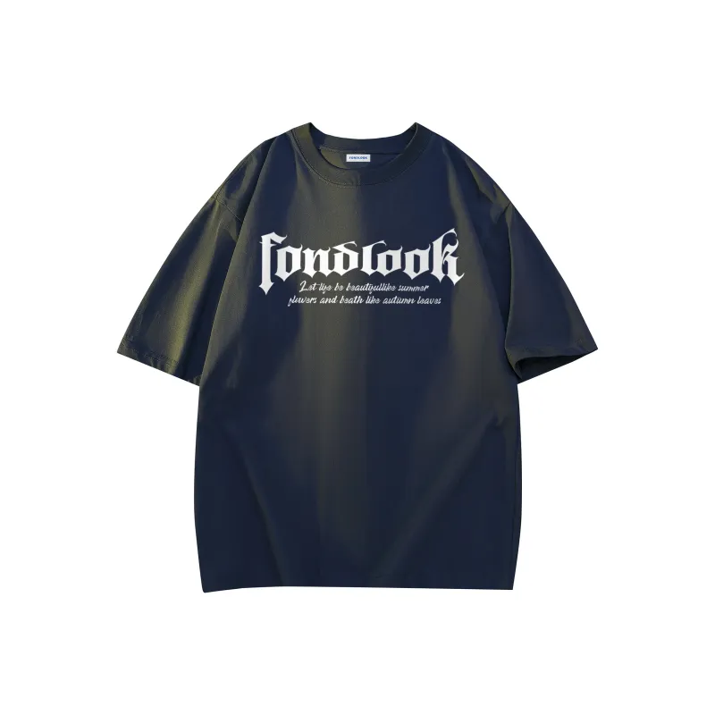 FONDLOOK T Shirt Unisex White Heather Gray-12