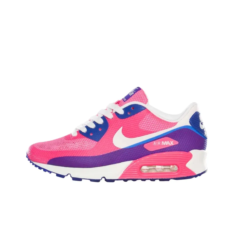 Nike Air Max 90 Anti Slip Wear Resistant Low Top Casual Shoes Women's Pink-0