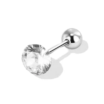 BNNYW Colored Glaze Stud Earrings Women's