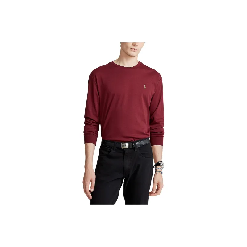 Polo Ralph Lauren T Shirt Men's Burgundy-0