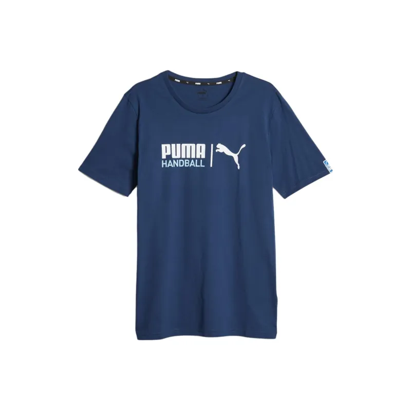 PUMA T shirt De Handball T Shirt Men's Persian Blue-0