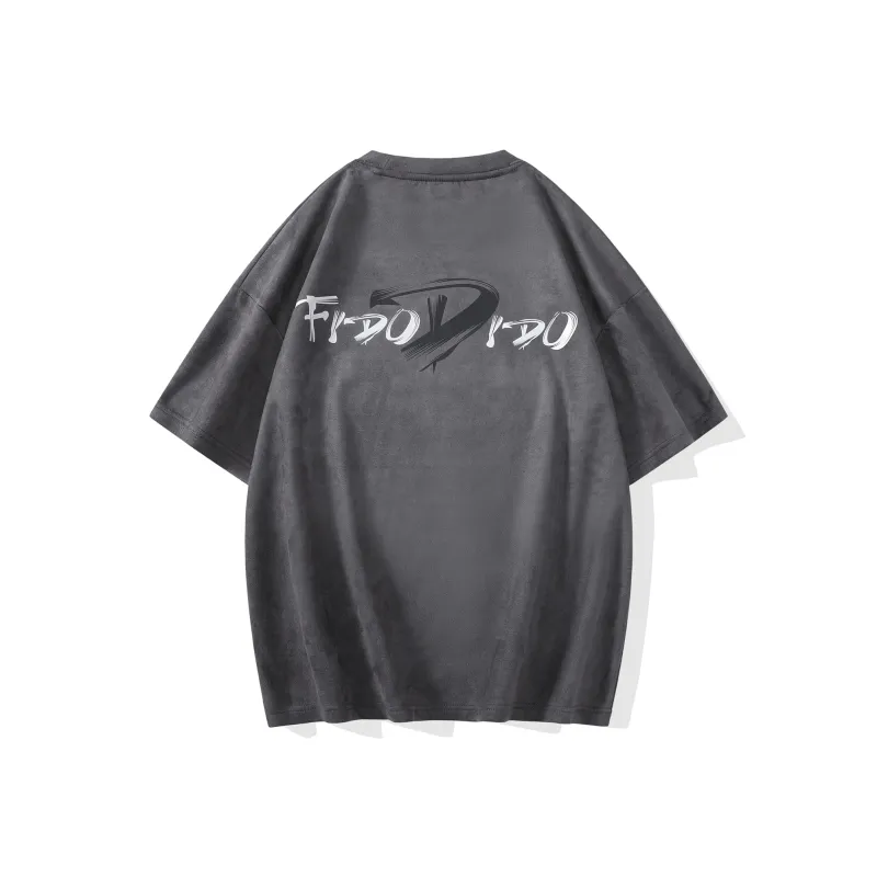 FIDO DIDO Short Sleeved T Shirts Unisex-30