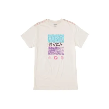 RVCA T-Shirts Men Antique White