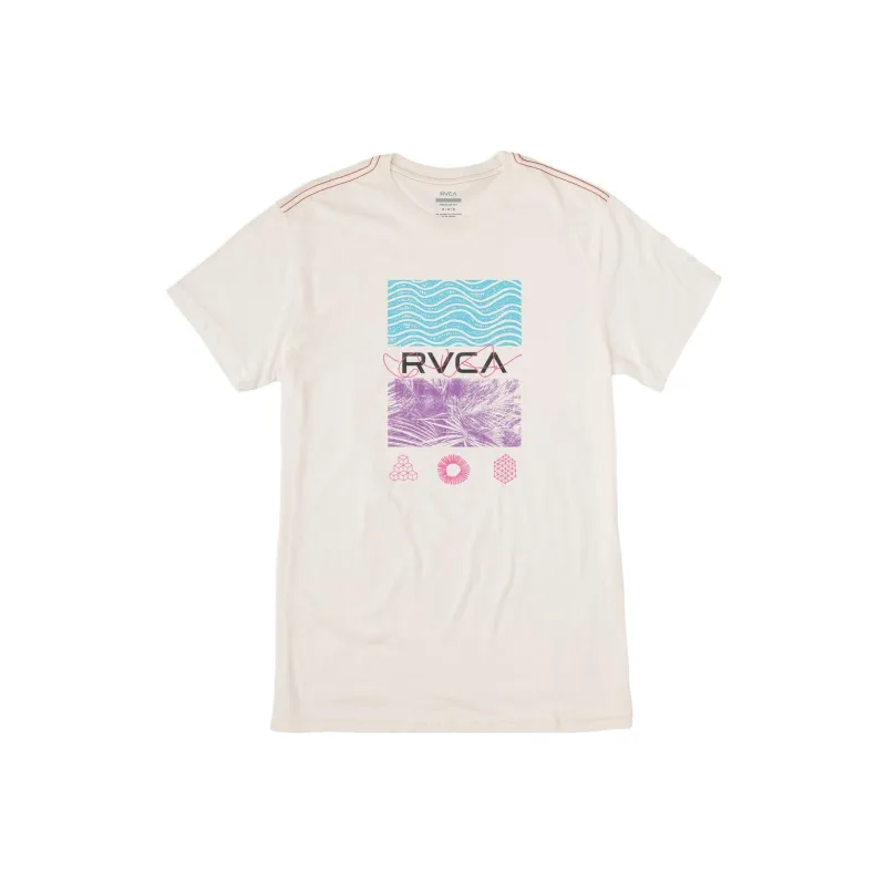 RVCA T-Shirts Men Antique White-0