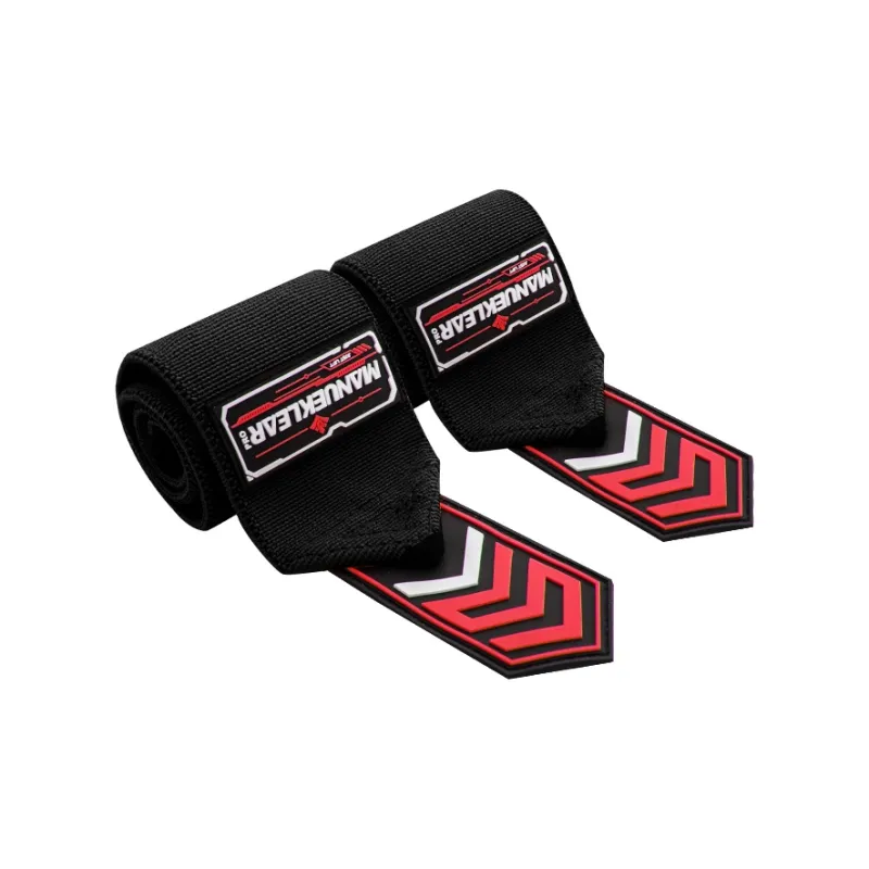 MANUEKLEAR Professional Fitness Bicep And Tricep Wrist Straps With Wrist Support Protective Rehabilitation Compression-15