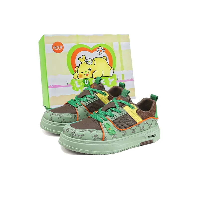 Budding Bear Anti Slip And Wear Resistant Lightweight Low Top Skateboard Shoes Men's-6