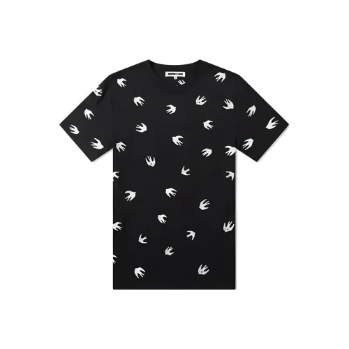 McQ Alexander Mcqueen Blue T Shirt Men's Black