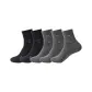 Black 2+Dark Gray 3[100% cotton Antibacterial]