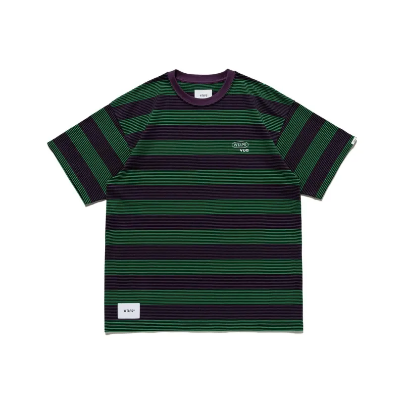 WTAPS Textile Protect Cotton T shirt-0