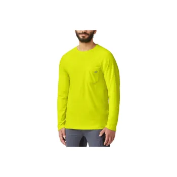 Dickies Cooling Long Sleeve Pocket T-Shirt T-Shirt Men's Yellow