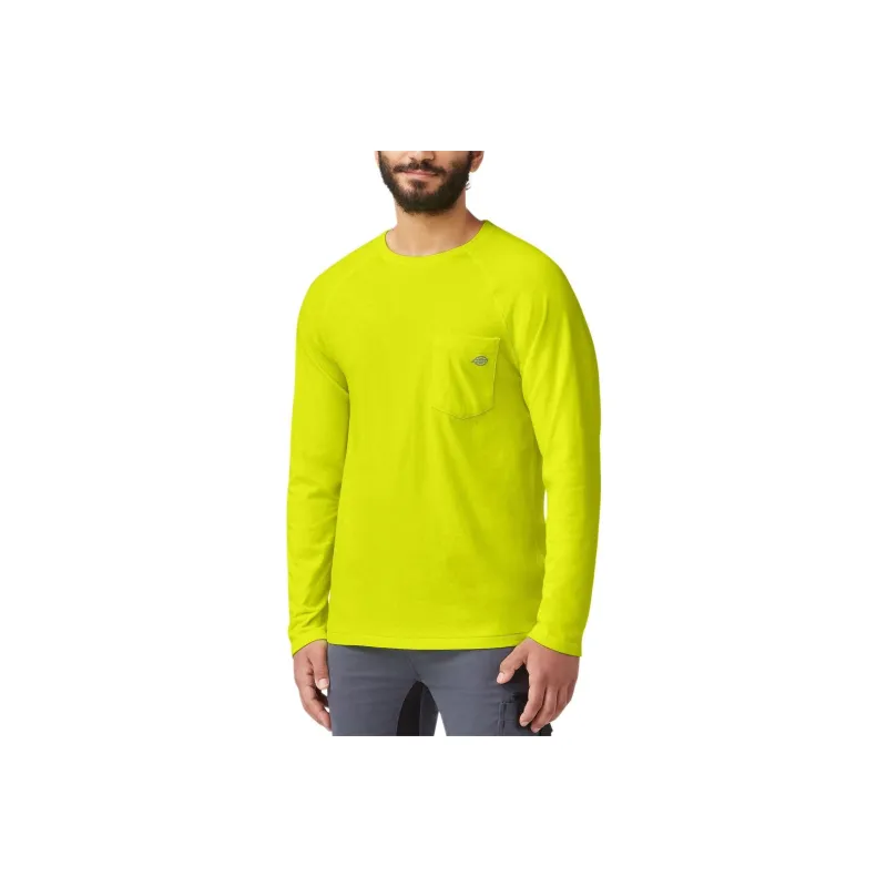 Dickies Cooling Long Sleeve Pocket T-Shirt T-Shirt Men's Yellow-0