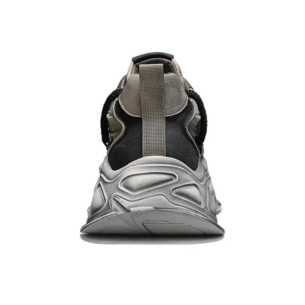 AiJP Anti Slip And Wear Resistant Height Increasing Low Top Chunky Sneakers Men's-19