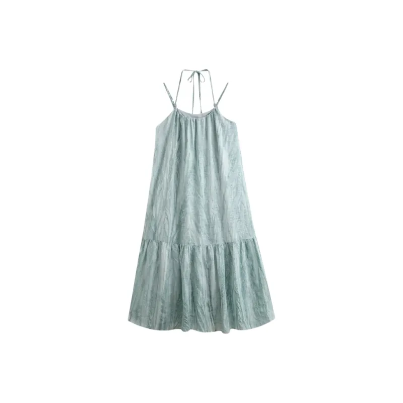 YGPRW Slip Dresses Women's Mint Green-1