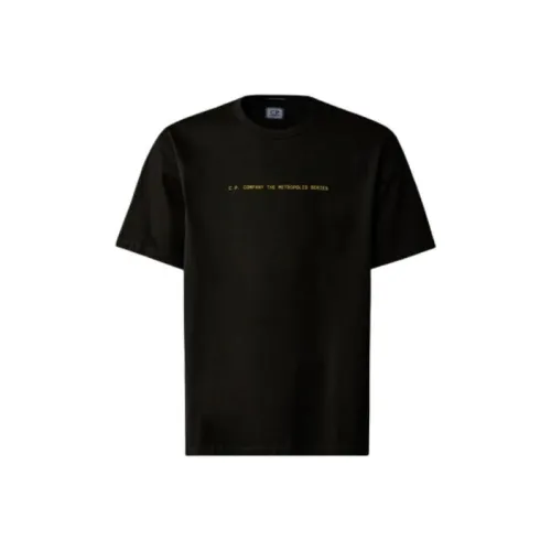 C.P.Company Graphic Badge Crewneck T Shirt