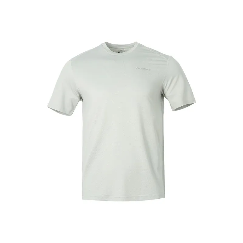 Rock Cloud Quick Dry T Shirt Men's Light Gray-0