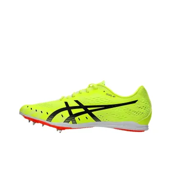 Asics GUN LAP 3 Abrasion Resistant Low Top Running Shoes Men's Safety Yellow Black