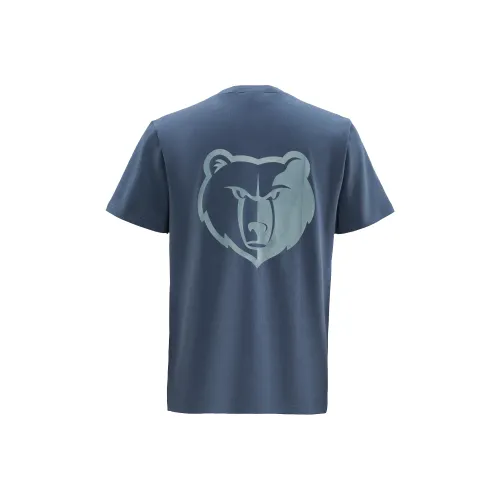 NBA Drop Shoulder Sleeve T-Shirt Men's Gray