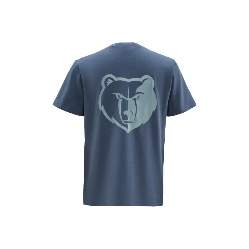 NBA Memphis Grizzlies T Shirt Men's Gray-0