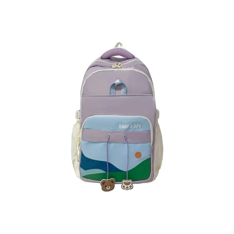 SUN EARTH &U Twill Backpack Unisex Multicolor-5